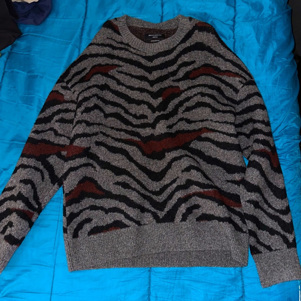 Allsaints Tiger Print Sweater
